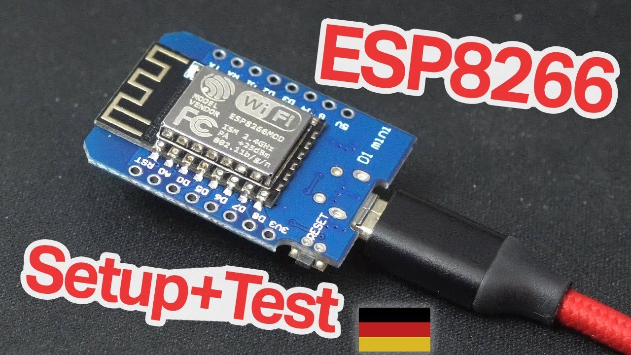 Durchstarten Mit Dem ESP8266MOD Board