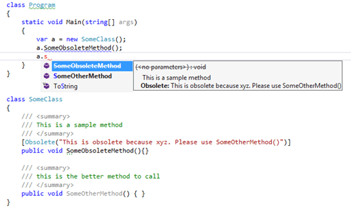 ObsoleteAttribute_in_VisualStudio
