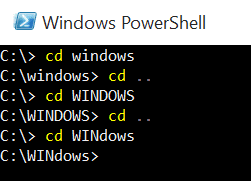 powershell_casesensitive_folder